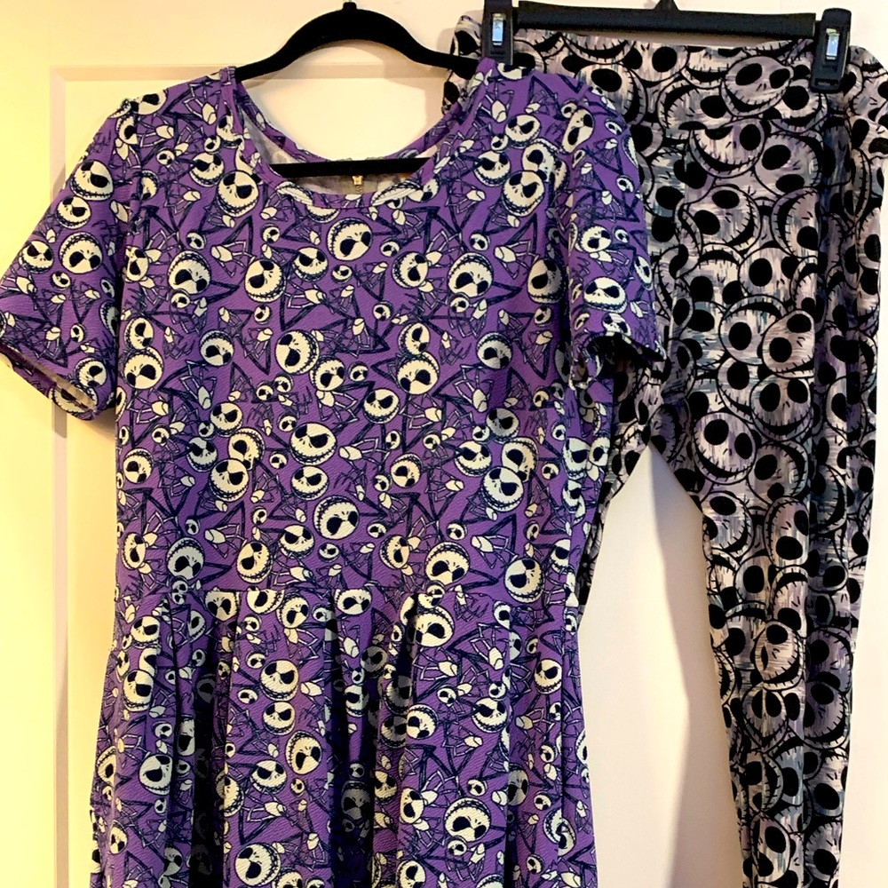 Jack Skellington - the Pumpkin King - dress and leggings set